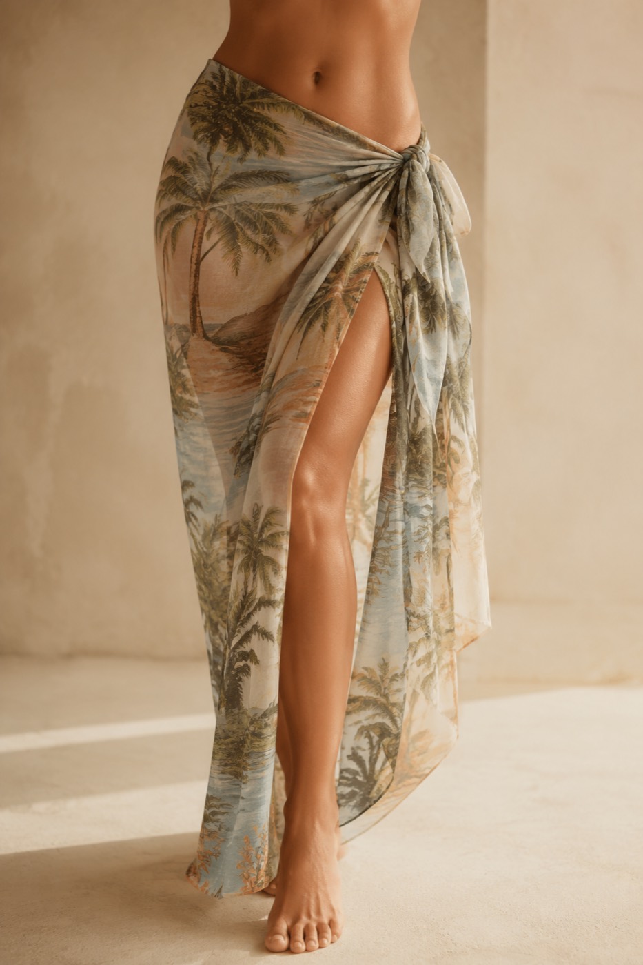 Beach Sarong Set, styled